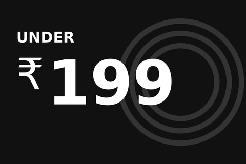 Under ₹199