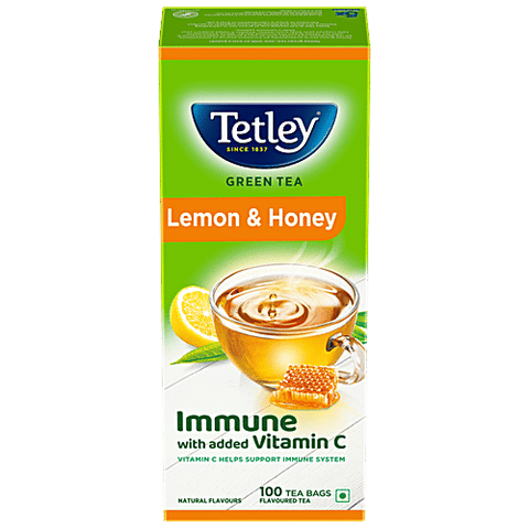 Tetley Green Tea Lemon & Honey (25 Bags) – M.M. Brothers