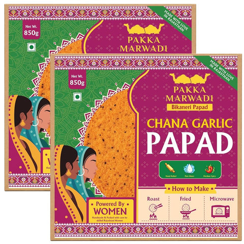 Garlic Papad