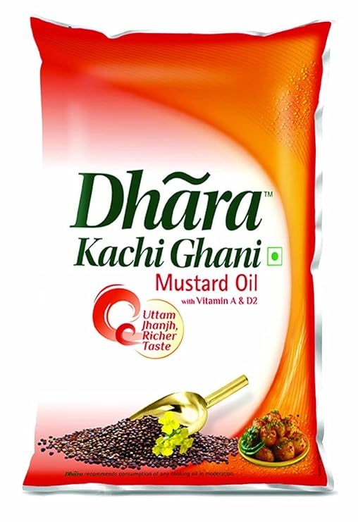Dhara Kachi Ghani Mustard Oil – M.M. Brothers