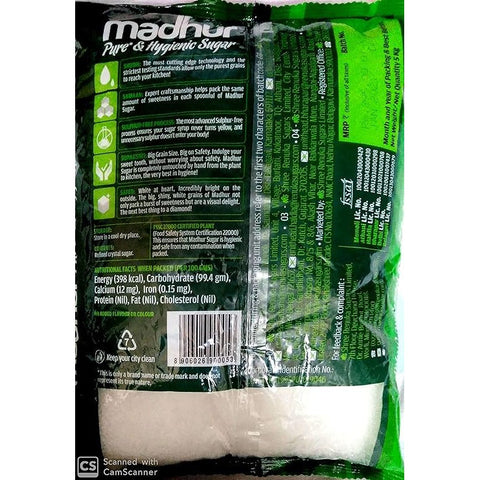 Madhur Pure Refined Sugar – M.M. Brothers