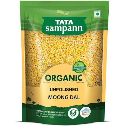 Tata Sampann Organic Unpolished Moong Dal – M.M. Brothers