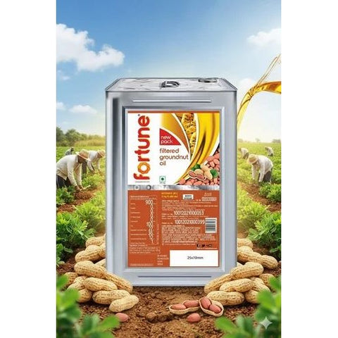 Fortune Filtered Groundnut Oil (Tin) – M.M. Brothers