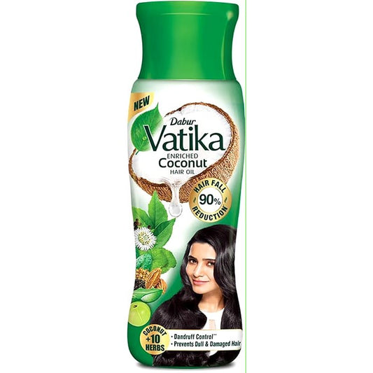 Dabur Vatika Enriched Coconut Hair Oil – M.M. Brothers