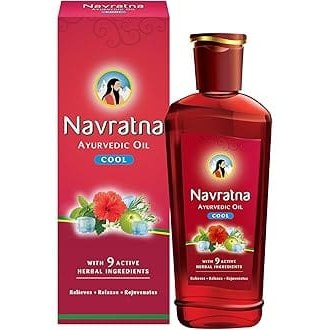 Navratna Ayurvedic Cool Hair Oil – M.M. Brothers